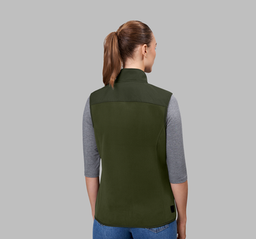 ID - Bonded fleecevest - Dame -  Fleecevest