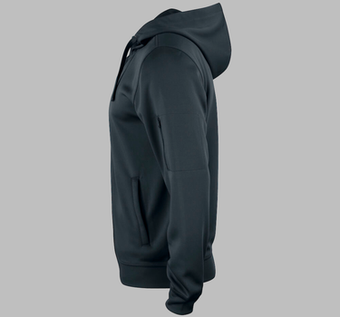 Clique -  Basic Active Hoody Full Zip - Hættetrøje med lynlås Med Eget Logo