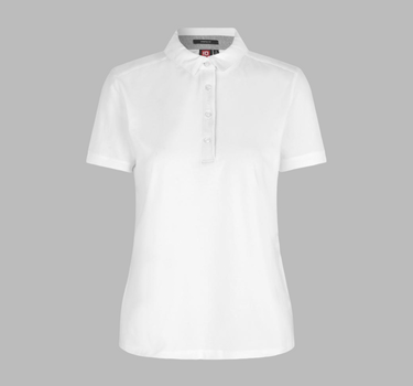 ID - Dame - Business Jersey - Polo Med Eget Logo