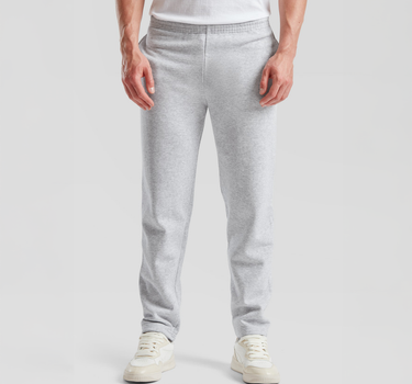 Fruit of the Loom - Classic Open Hem Jog Pants - Joggingbukser Med Eget Logo - F481