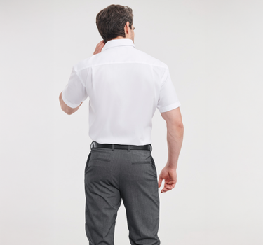 Russel Collection - Men´s Short Sleeve Ultimate Non-Iron Shirt - Skjorte Med Eget Logo