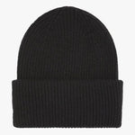 Colorful Standard Merino Wool Hat Beanie Deep Black Sort CS5085