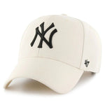 47 Brand NY Yankees MVP Snapback Natural Black Beige Sort B-MVPSP17WBP-NT 