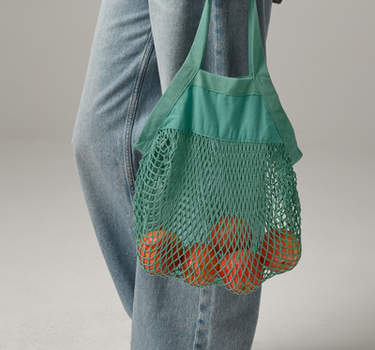 Westford Mill - Organic Cotton Mini Mesh Grocery Bag - Muleposer
