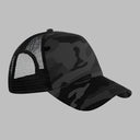 Beechfield Camo Trucker Snapback Trucker Midnight Camo Black Sort CB694