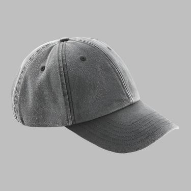 Beechfield Low Profile Vintage Cap Adjustable Vintage Black Sort CB655