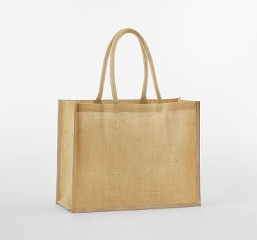 Westford Mill - Natural Starched Jute Classic Shopper - Muleposer