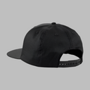Beechfield 5 Panel Rapper Cap Snapback Black Sort CB610