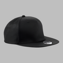 Beechfield 5 Panel Rapper Cap Snapback Black Sort CB610