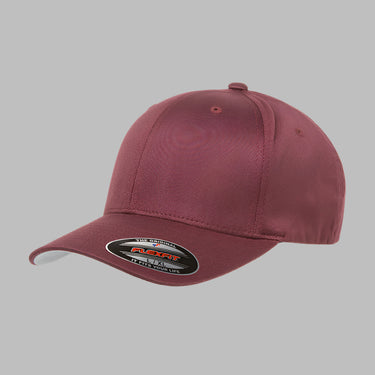 Flexfit Baseball Original Flexfit Kids 6277 Maroon Red Rød