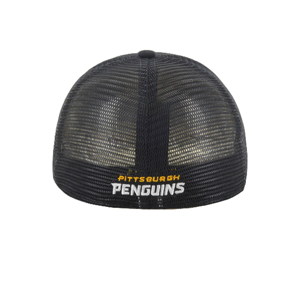 47 Brand NHL Pittsburgh Penguins Trophy Flexfit Black Sort H-FTRPH15CTE-BK-M/L