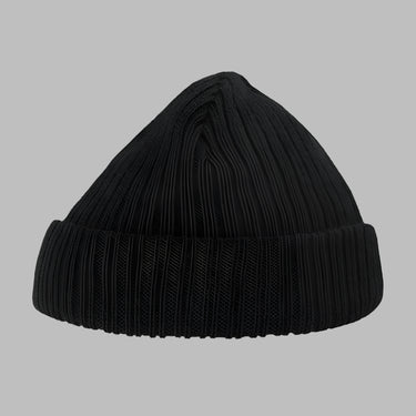 Atlantis Docker Beanie Black Melange Sort