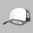Flexfit Retro Colored Front Trucker Snapback 6606CF D.Grey White MørkeGrå