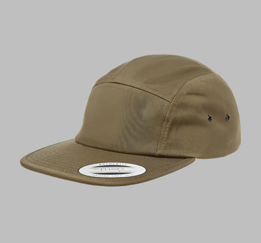 Flexfit Yupoong 5 Panel Justerbar 7005 Olive Grøn