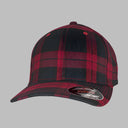 Flexfit Baseball Check Flexfit 6197 Red Rød