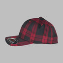 Flexfit Baseball Check Flexfit 6197 Red Rød
