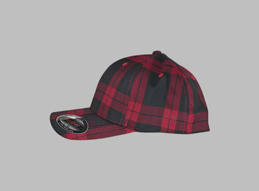 Flexfit Baseball Check Flexfit 6197 Red Rød