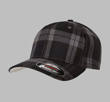 Flexfit Baseball Check Flexfit 6197 Grey Grå