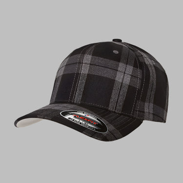 Flexfit Baseball Check Flexfit 6197 Grey Grå