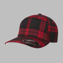 Flexfit Baseball Check Flexfit 6197 Red Rød