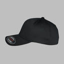 Flexfit Baseball Original Flexfit 6277 Black With Black Undervisor Sort