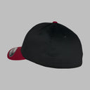Flexfit Baseball Original Flexfit 6277 Black Red Sort Rød