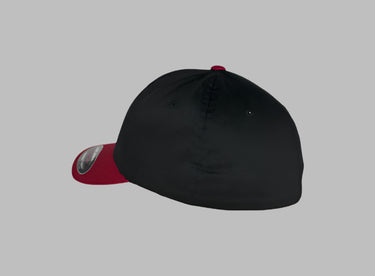 Flexfit Baseball Original Flexfit 6277 Black Red Sort Rød