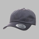 Flexfit Yupoong Dad Cap Justerbar 6245CM Dark Grey Mørkegrå