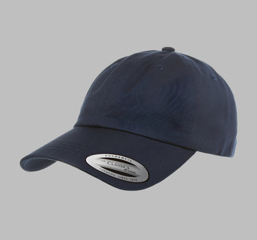 Flexfit Yupoong Dad Cap Justerbar 6245CM Navy Blå
