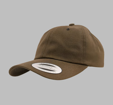 Flexfit Yupoong Dad Cap Justerbar 6245CM Olive Grøn