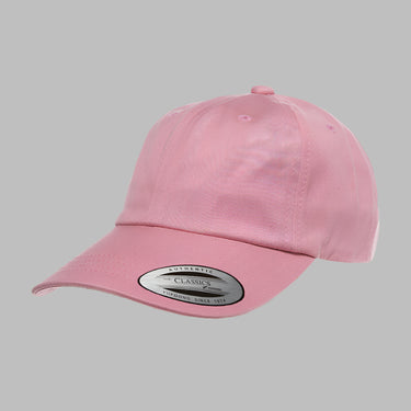 Flexfit Yupoong Dad Cap Justerbar 6245CM Pink Lyserød