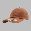 Flexfit Yupoong Dad Cap Justerbar 6245CM Tan Brown Brun