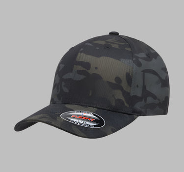 Flexfit Multicam Baseball Flexfit 6277MC Black Camo Sort