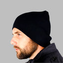 Flexfit Yupoong Black Sort Kort Hue Vinter
