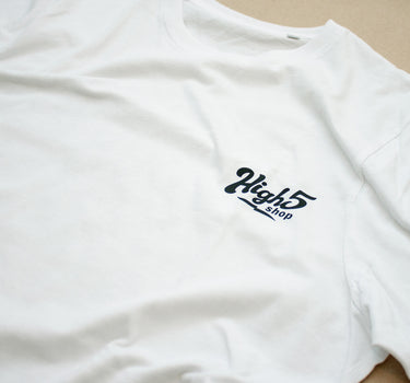 High5 Shop High5 Logo Tee's Home Is Where You Hang Your Hat T-shirt White Hvid