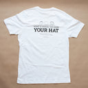 High5 Shop High5 Logo Tee's Home Is Where You Hang Your Hat T-shirt White Hvid