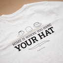 High5 Shop High5 Logo Tee's Home Is Where You Hang Your Hat T-shirt White Hvid