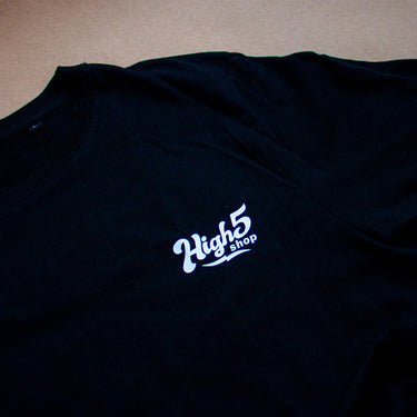 High5 Shop High5 Logo Tee's Home Is Where You Hang Your Hat T-shirt Black Sort