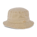 MJM Hats Dyed Cotton Twill Bucket Hat Bølle Hatte Beige 1003606700