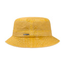 Stetson Dyed Cotton Bucket Hat Yellow Gul