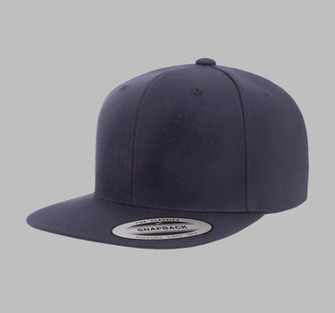 Yupoong Flexfit Classic Snapback Dark Navy Mørkeblå Blå 6089M