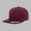 Yupoong Flexfit Classic Snapback Maroon Rød 6089M