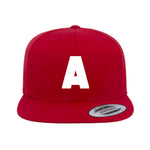 Yupoong - Text/Letter Cap A to Z - Red (Guide below)