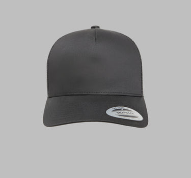 Flexfit Yupoong Trucker 5 Panel Snapback 6506 Black Sort