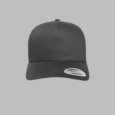 Flexfit Yupoong Trucker 5 Panel Snapback 6506 Black Sort