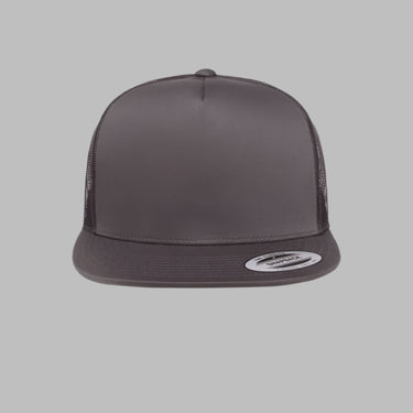 Flexfit Yupoong Trucker Snapback 6006 Charcoal Dark Grey Mørkegrå