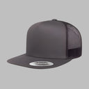 Flexfit Yupoong Trucker Snapback 6006 Charcoal Dark Grey Mørkegrå