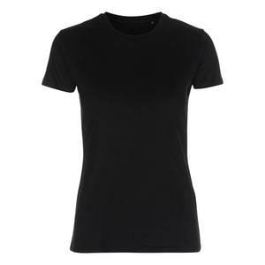 Blank Lady Fitted Organic T-shirts Black Sort ST208