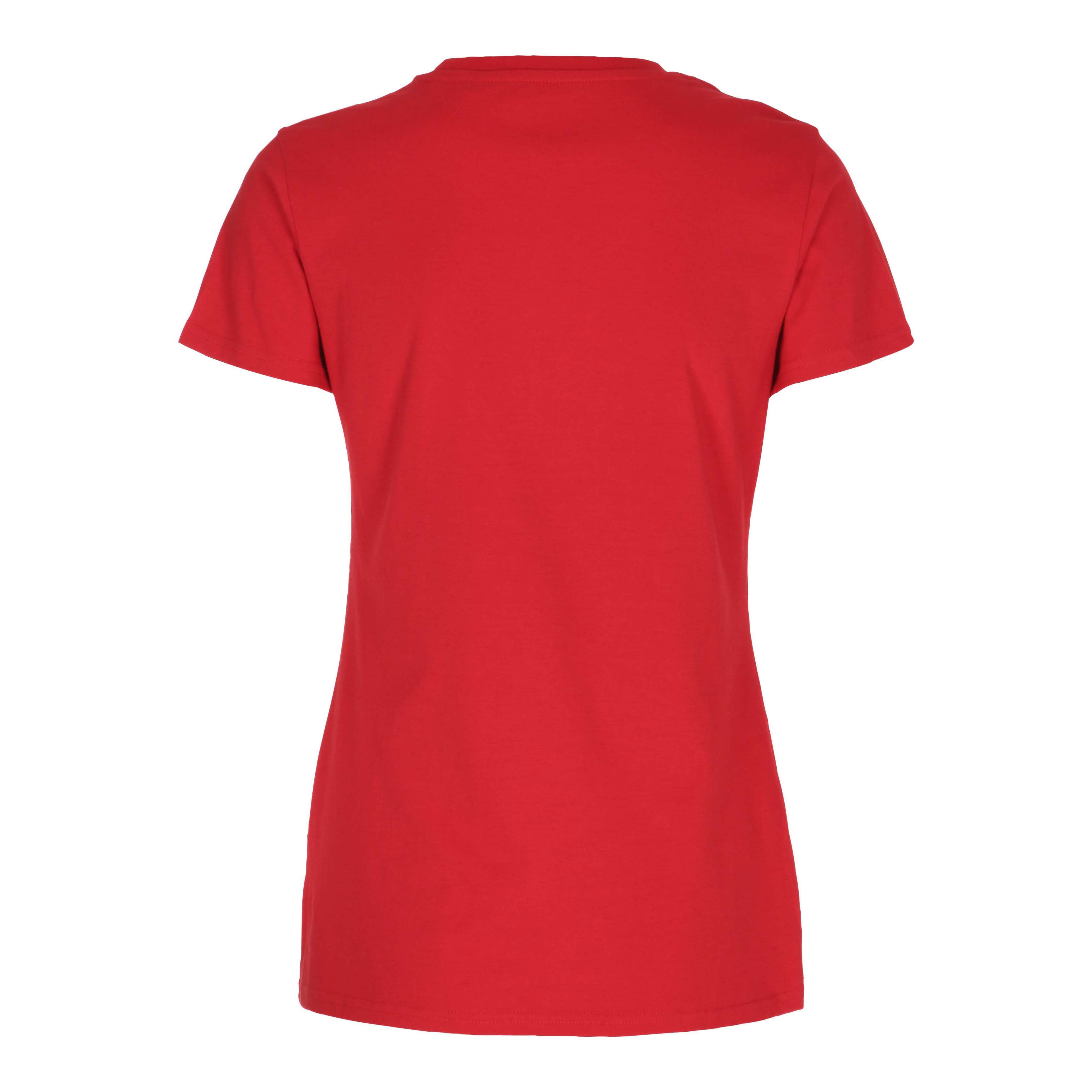 Blank Lady Fitted Organic T-shirts Red Rød ST208