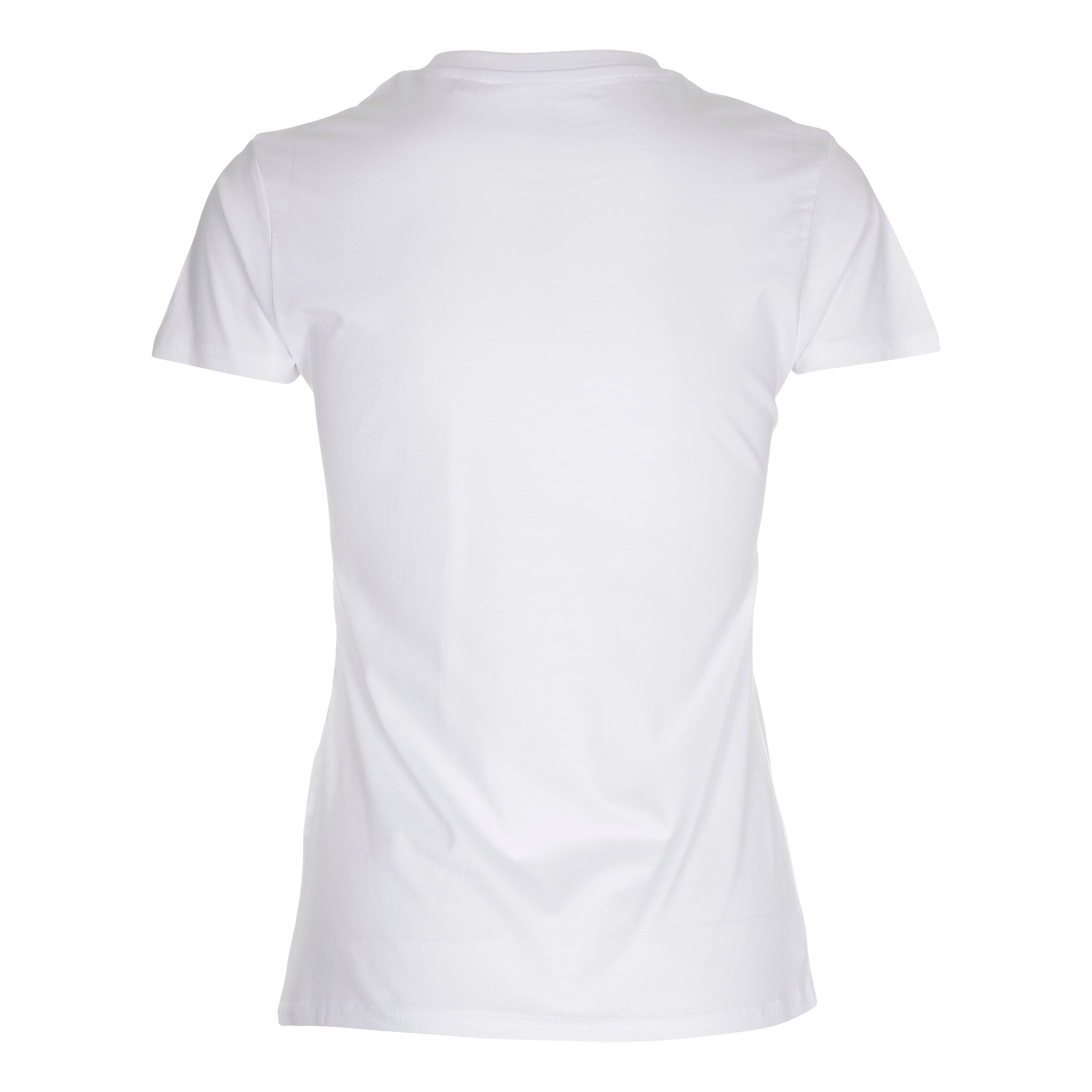 Blank Lady Fitted Organic T-shirts White Hvid ST208